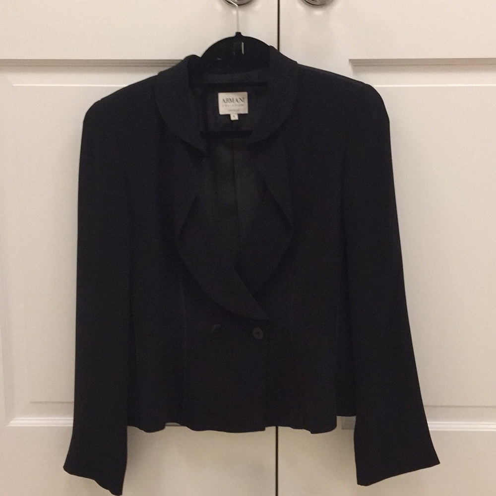 Black Armani blazer